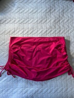 Lands' End Hot Pink Swim Skirt